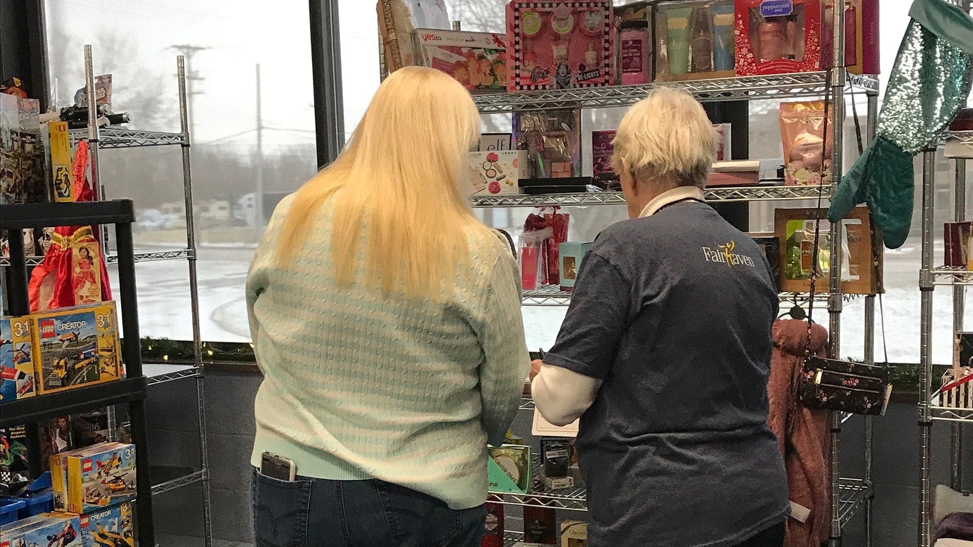 Women at the Life Enrichment Center.