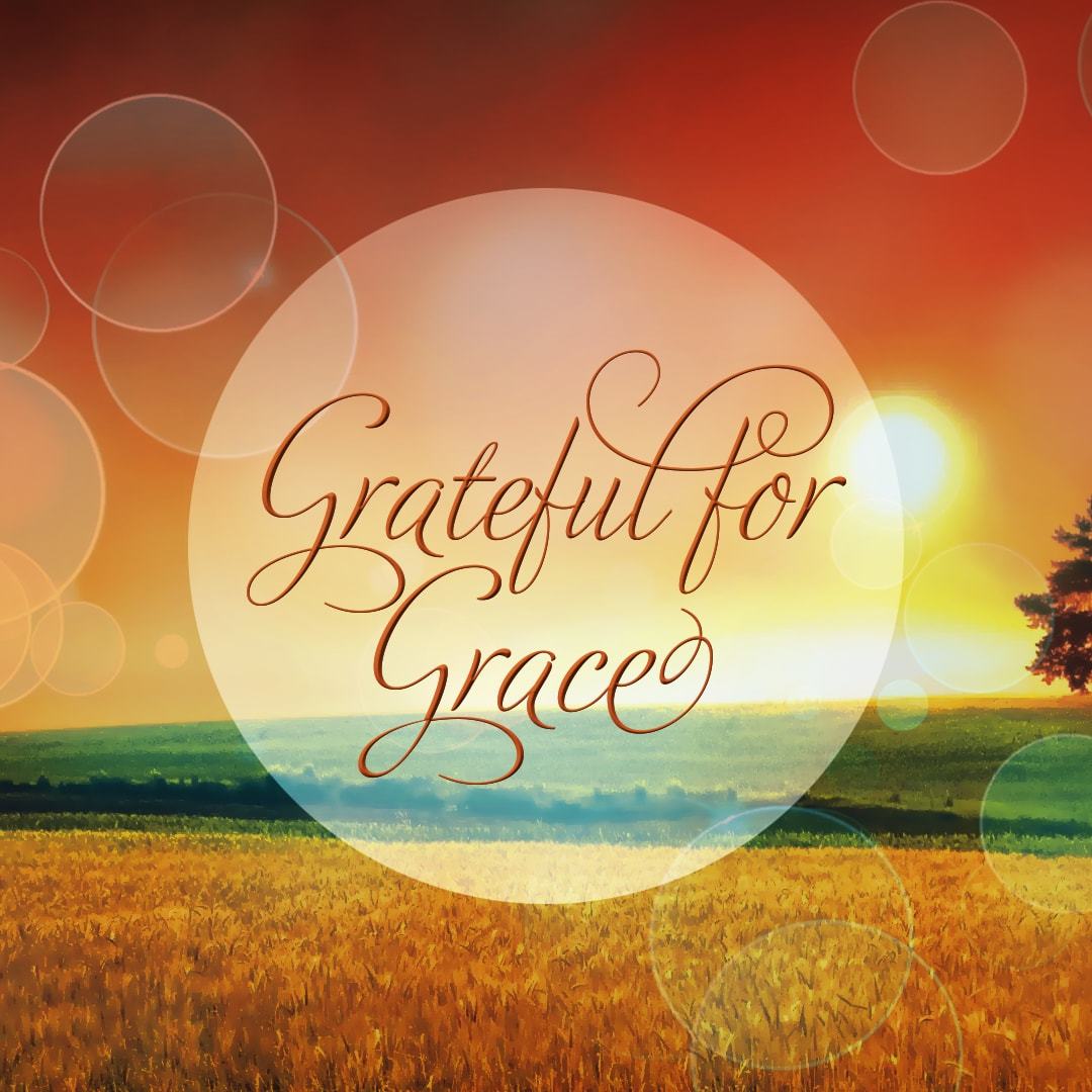 Grateful For Grace sermon series logo.