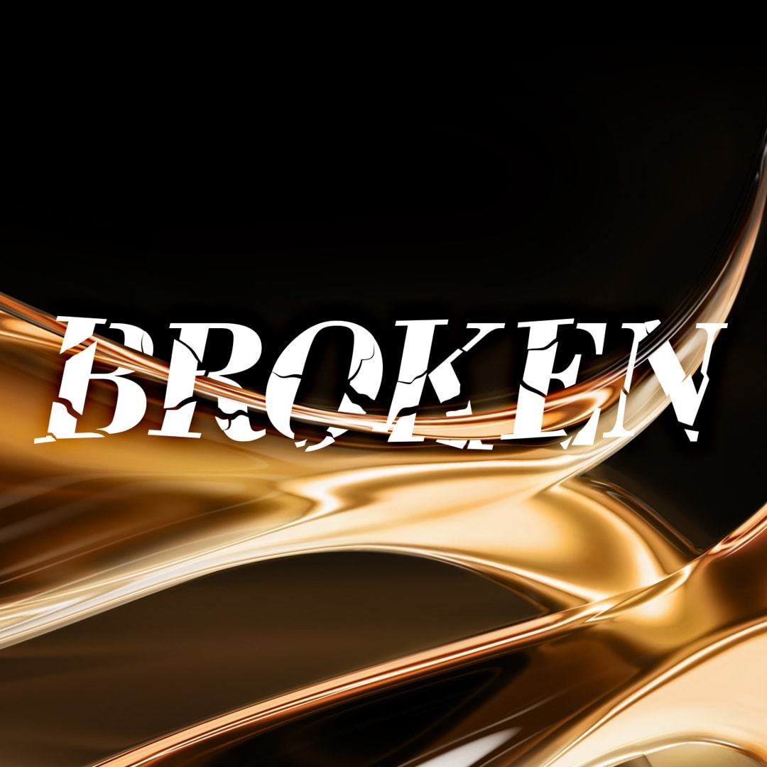 Broken sermon series logo.