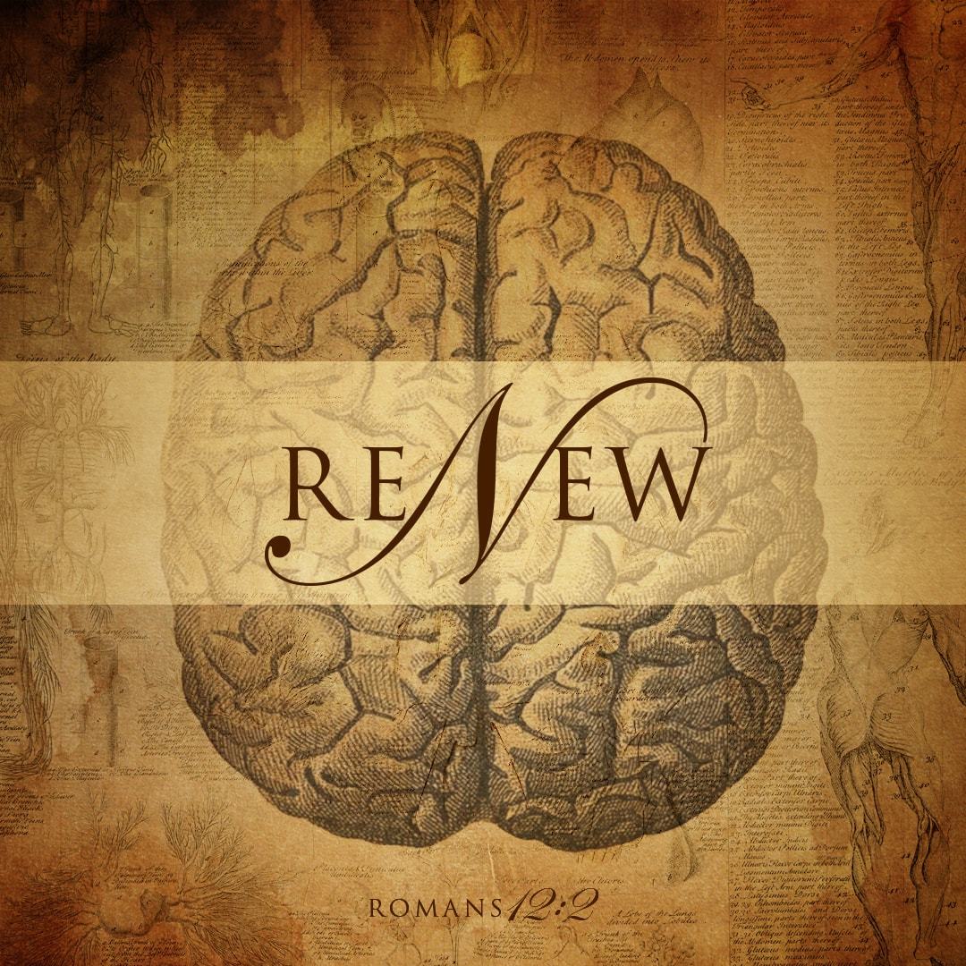 Renew sermon series logo.