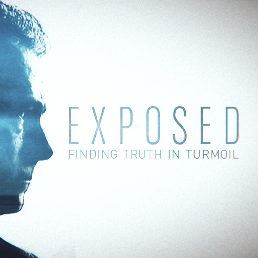 Exposed sermon series logo.