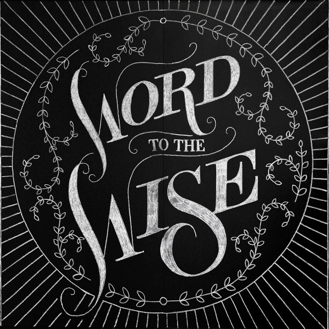 Word To The Wise sermon series logo.