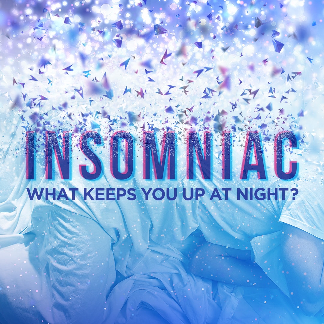 Insomniac sermon series logo.