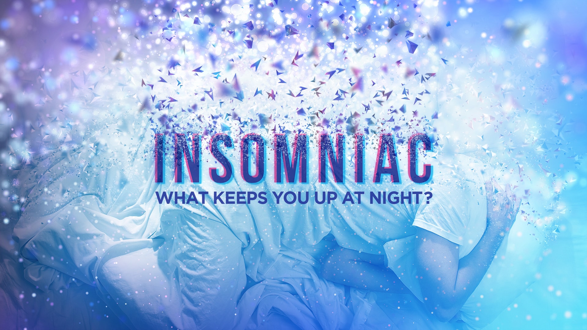 Insomniac sermon series logo.