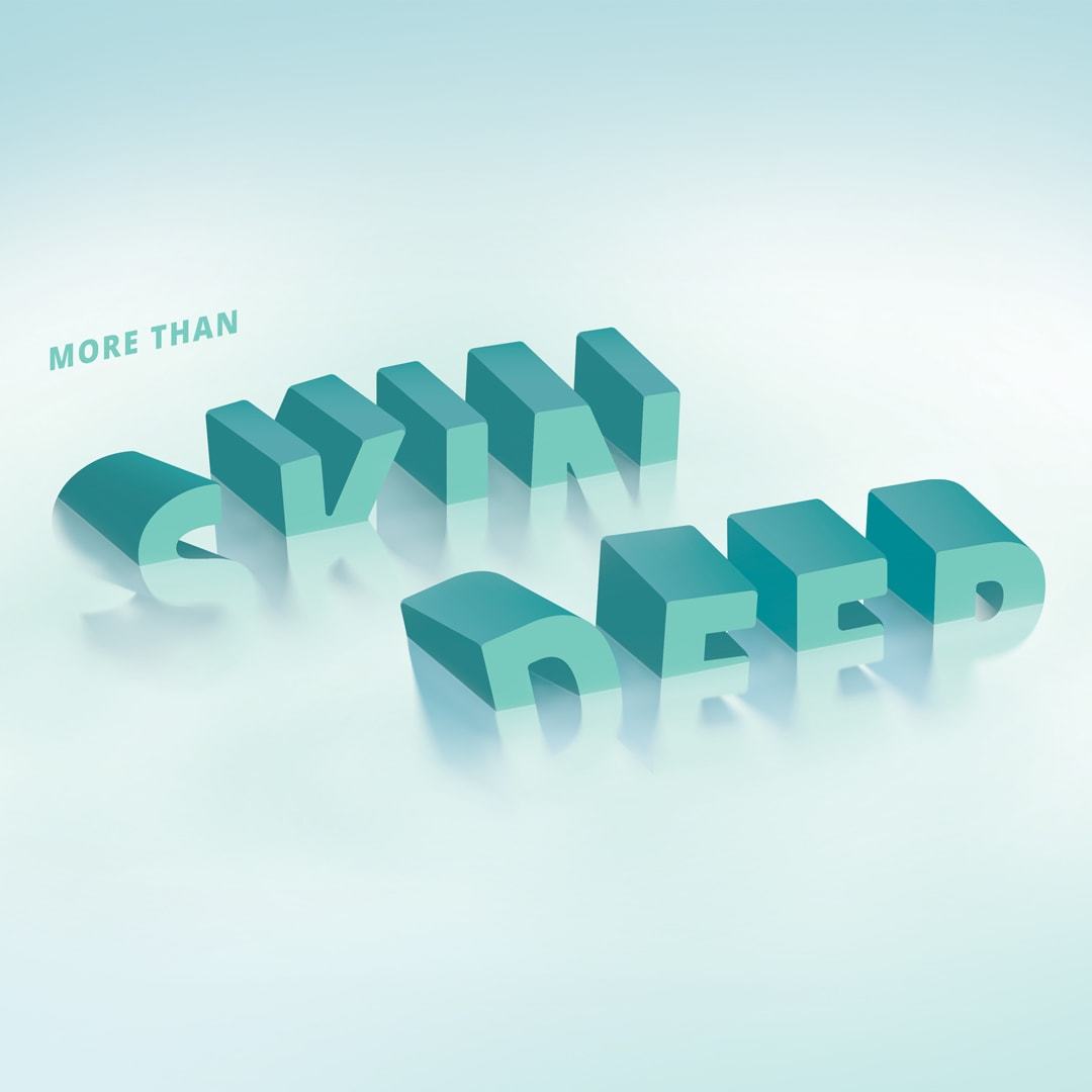 More Than Skin Deep sermon series logo.