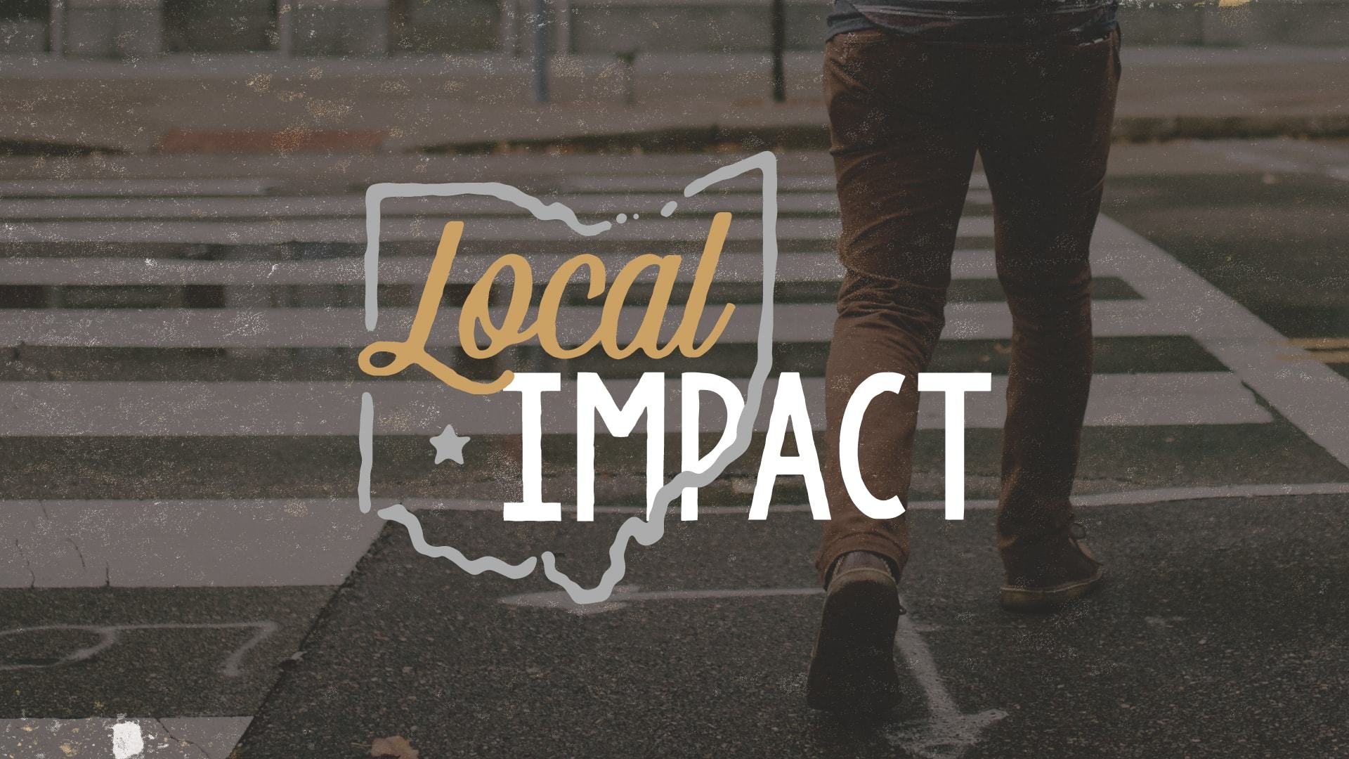 Local Impact sermon series logo.