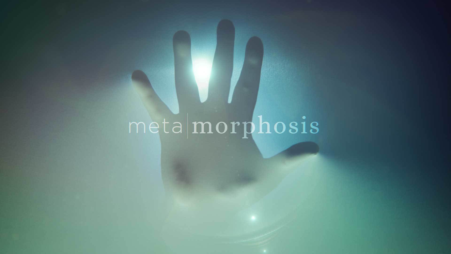 Metamorphosis 1920X1080 Web sermon series logo.