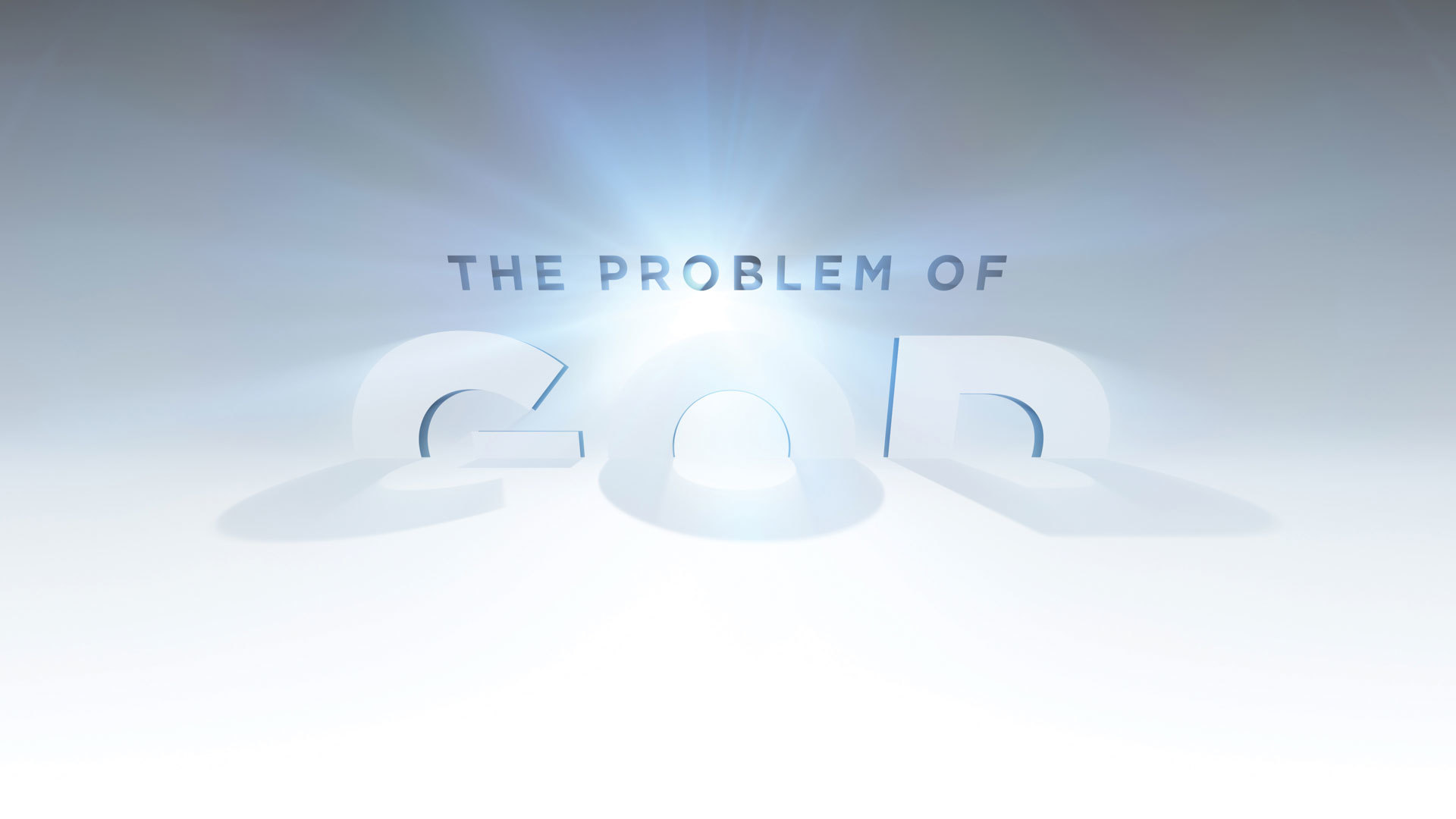 Problem Of God Web sermon series logo.