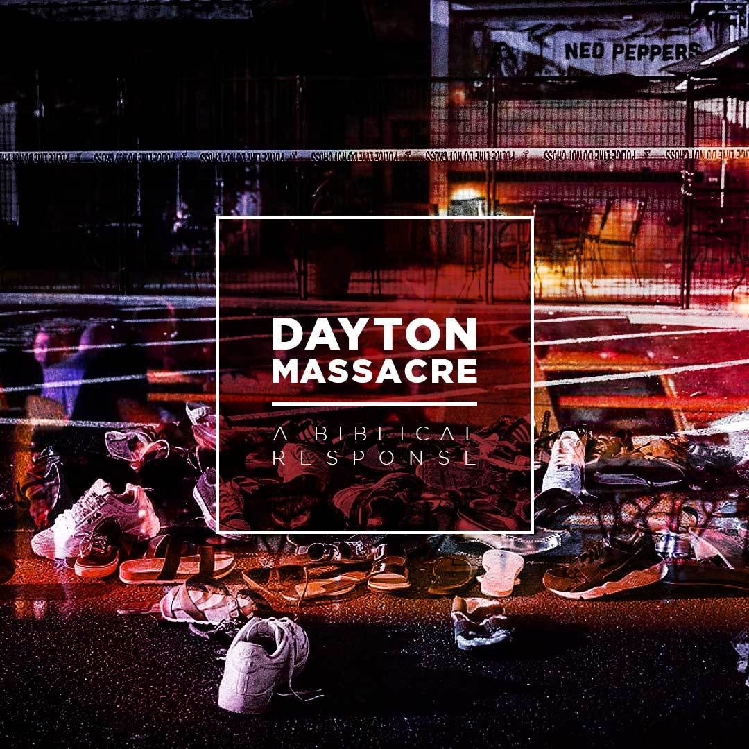 Dayton Massacre 1080X1080 sermon series logo.