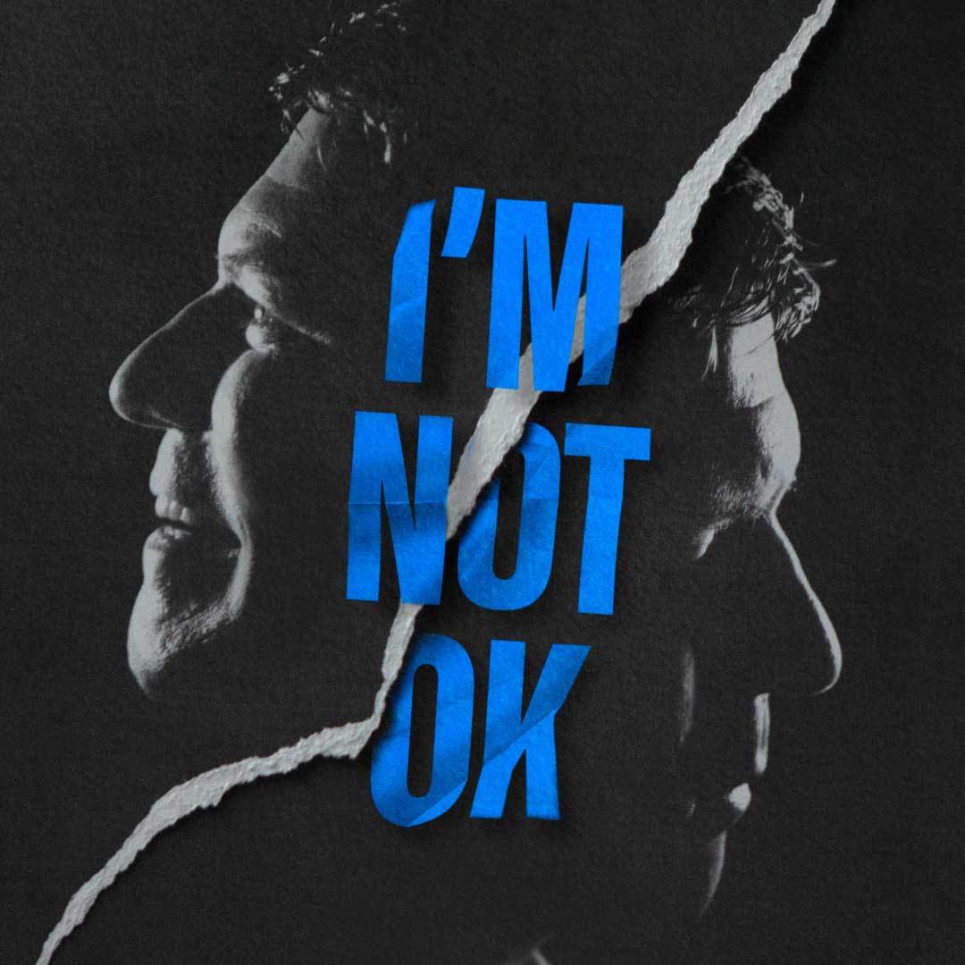 Im Not Ok Websq sermon series logo.