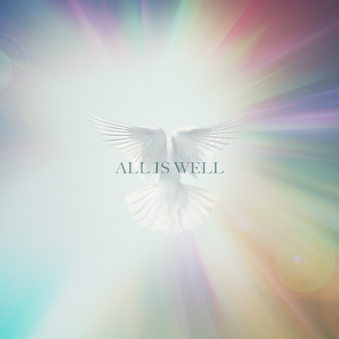 All Is Well 1080X1080 sermon series logo.