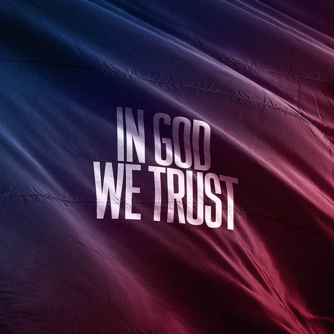 In God We Trust 1080X1080 Web sermon series logo.