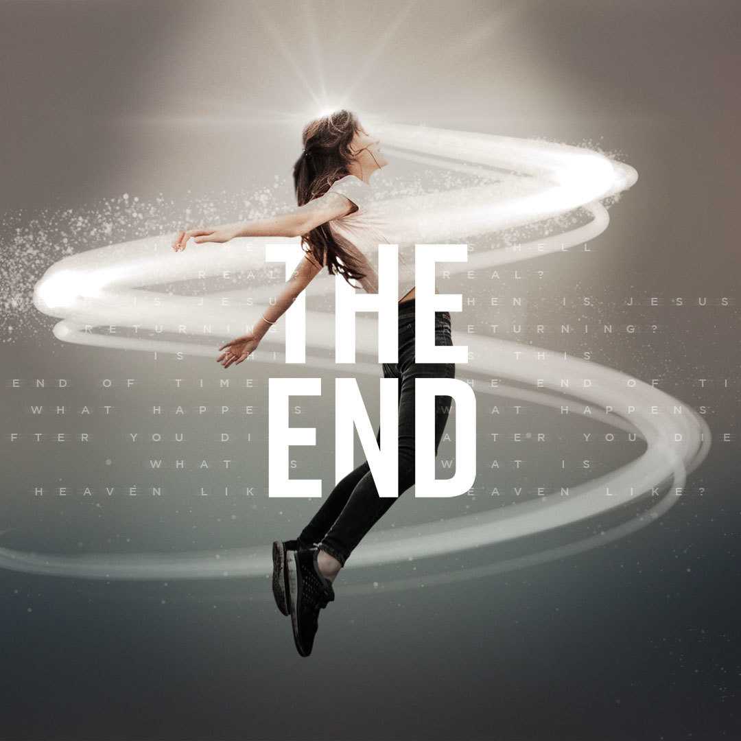 The End 1080X1080 Web sermon series logo.