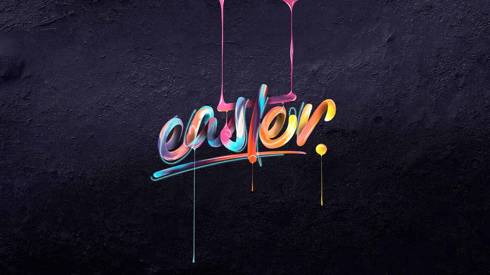 Easter 1920X1080 Web sermon series logo.