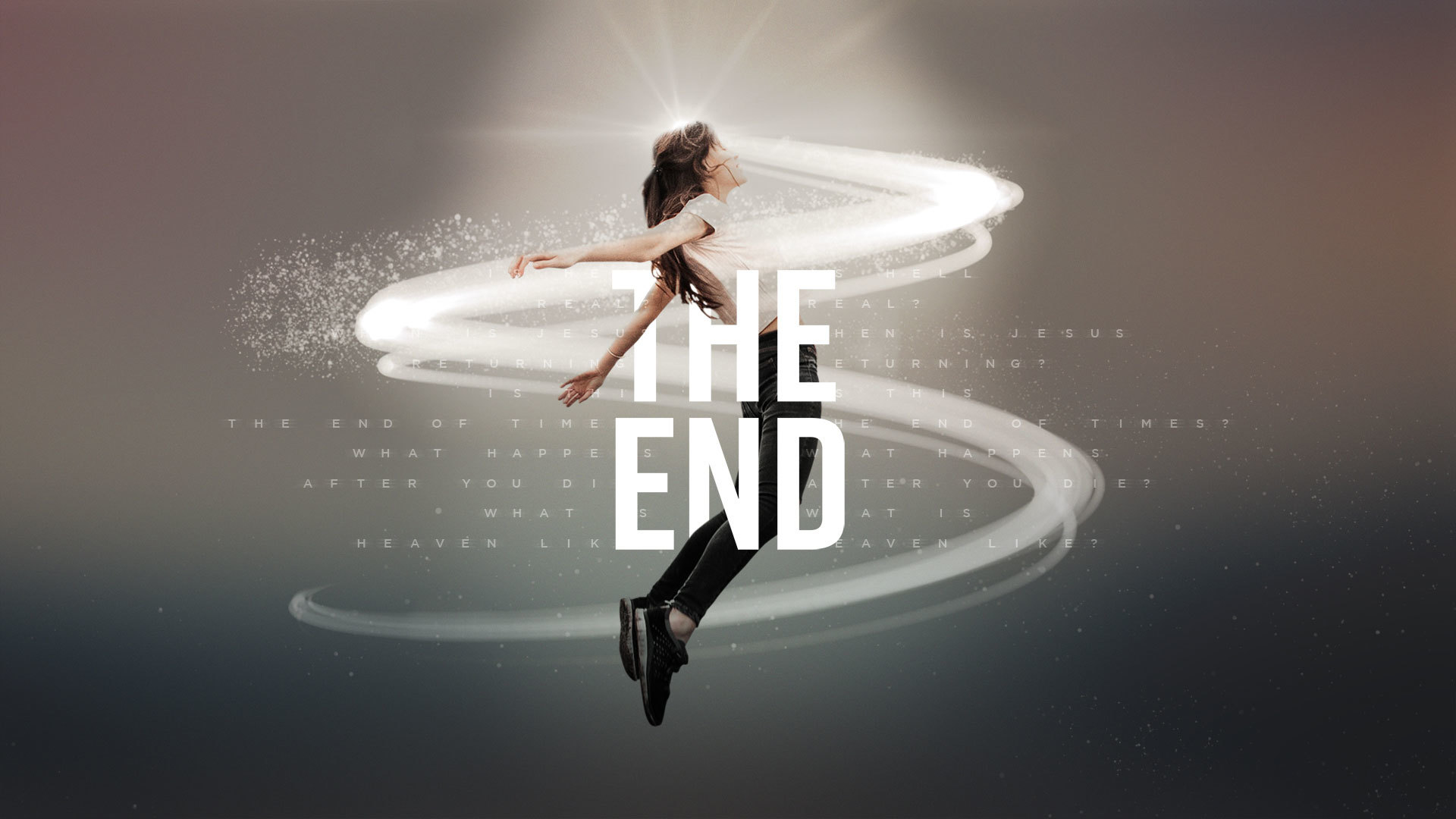 The End 1920X1080 Web sermon series logo.